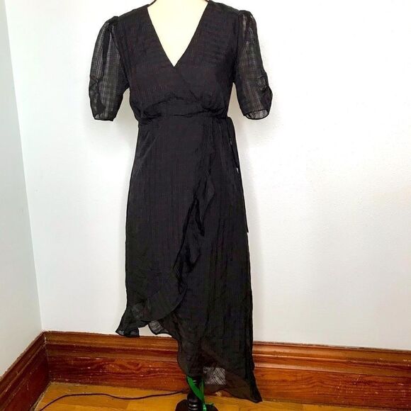 NWT Beautiful 4 Si3nna Asymmetrical Wrap Dress - Picture 3 of 12